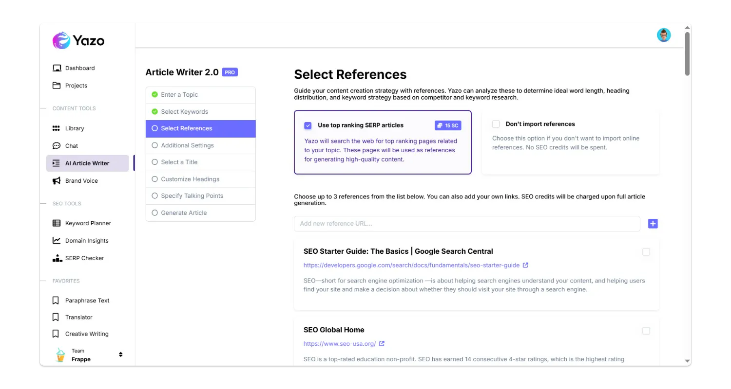 Reference Finder